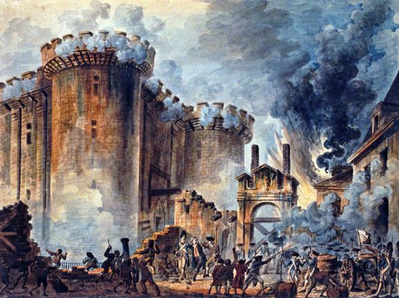 Prise de la Bastille Par Jean-Pierre Houël — Bibliothèque nationale de France