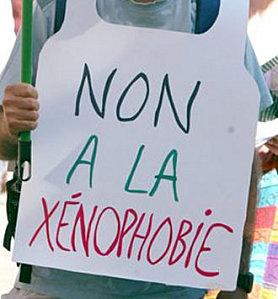 non a la xenophobie