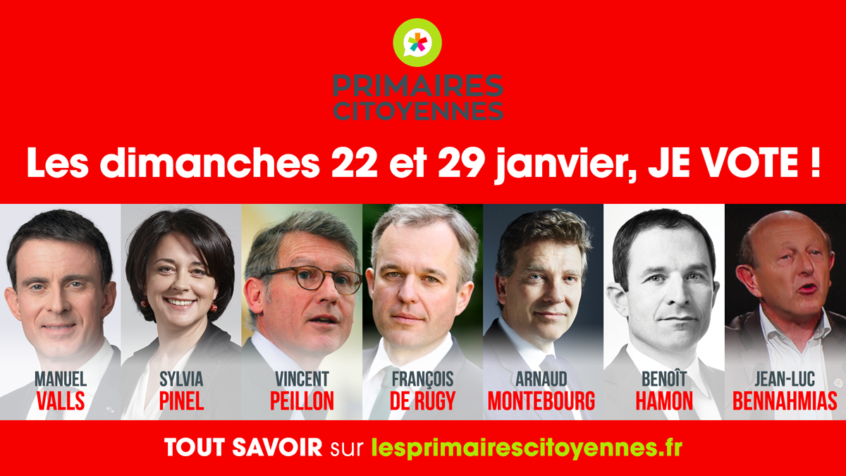 candidats aux primaires citoyennes 2017